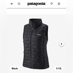 Brand new W’s Patagonia Nano Puff Vest in black
